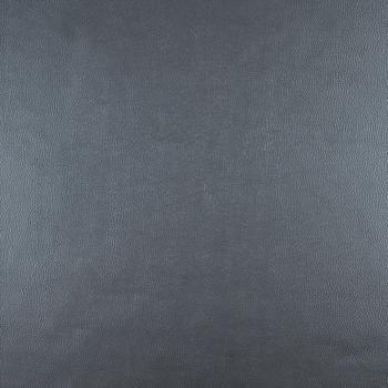 Preview: 50x70 cm Zuschnitt Kunstleder Rex Uni Blau-Grau Metalic by Swafing